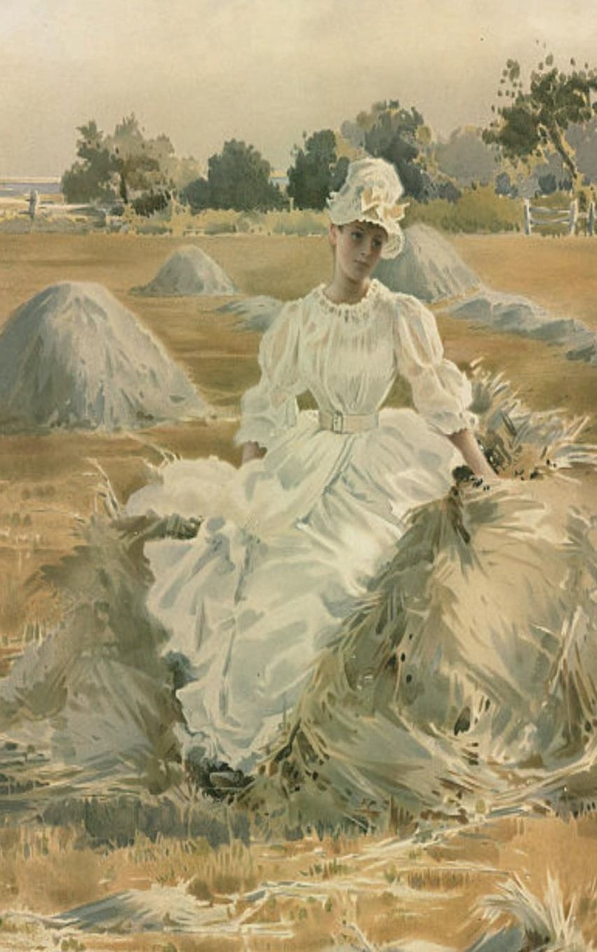 Journal: Woman Seated Upon a Haystack