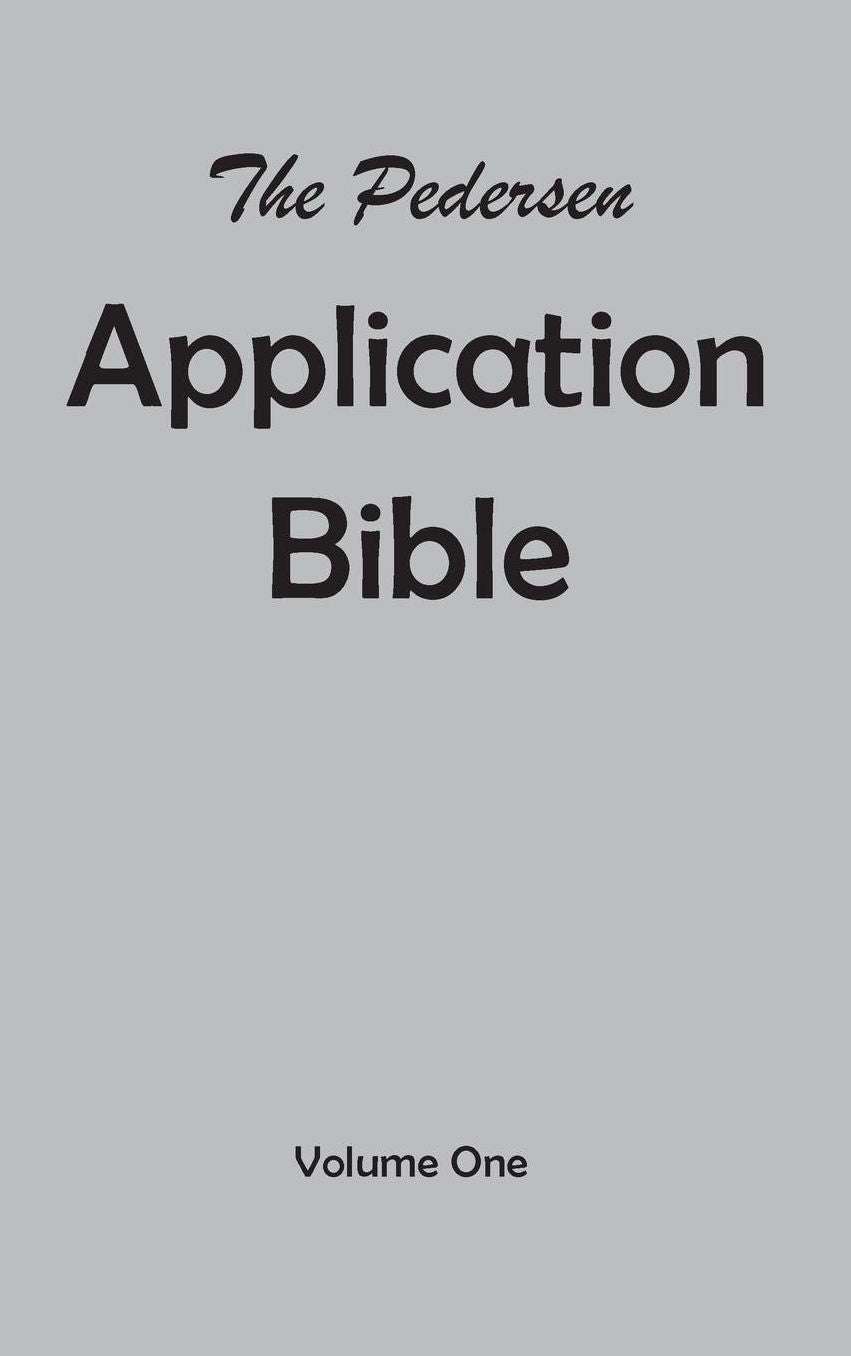 The Pedersen Application Bible
