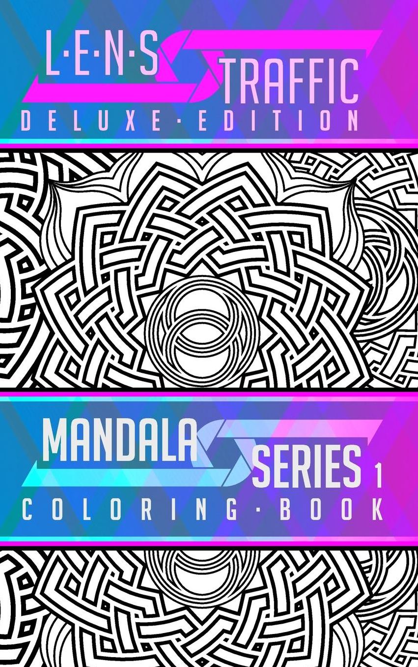 LENS Traffic: Labyrinth Series 1 (Deluxe Edition) - Adult Coloring Book