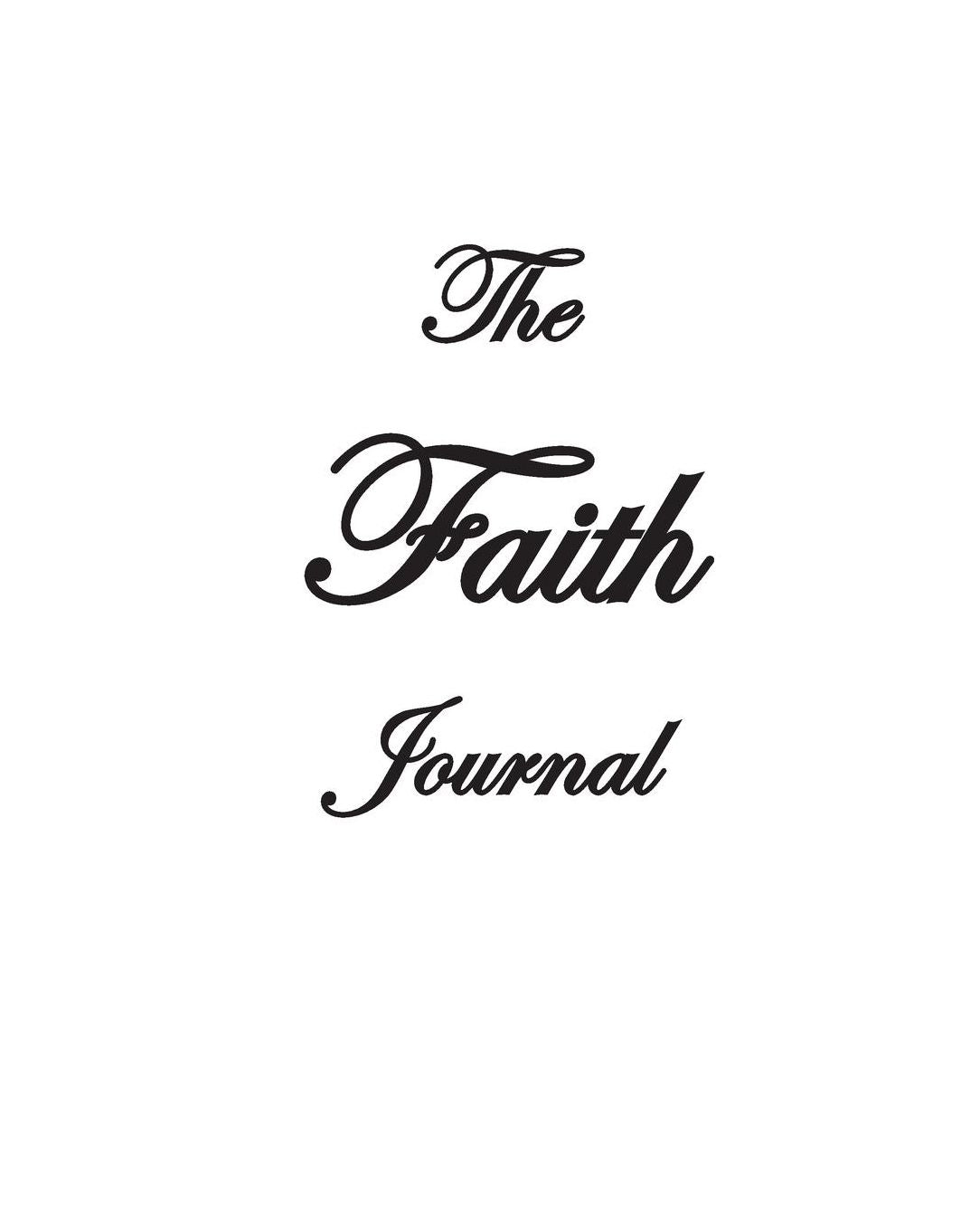 The Faith Journal