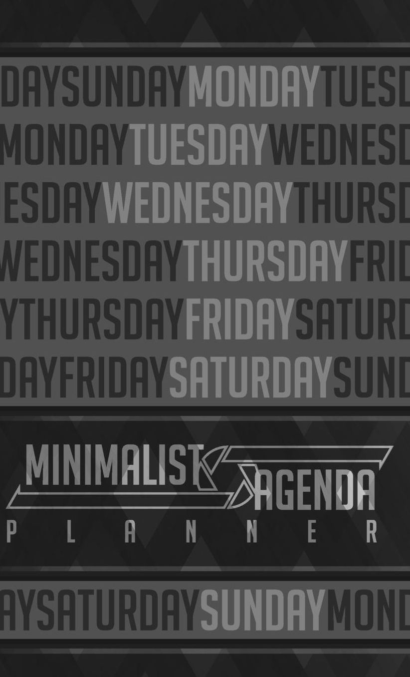Minimalist Agenda: Planner