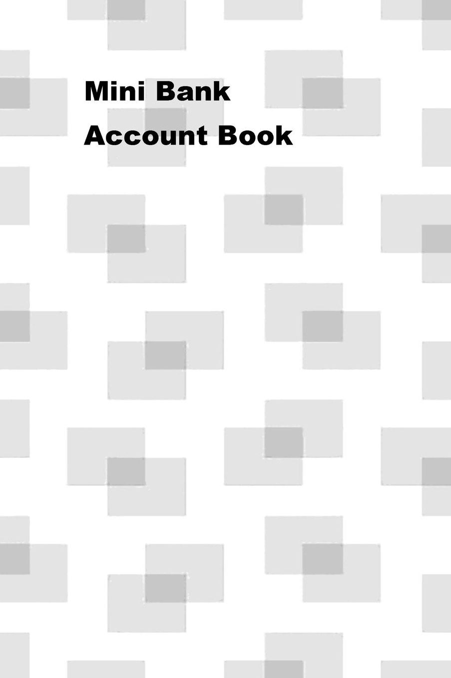 Mini Bank Account Book