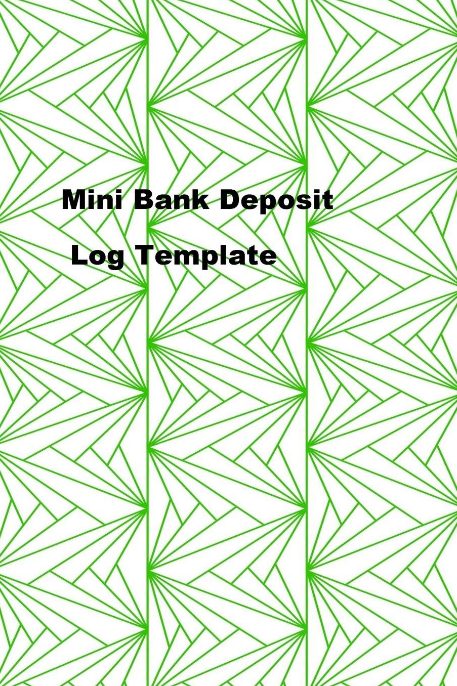 Mini Bank Deposit Log Template