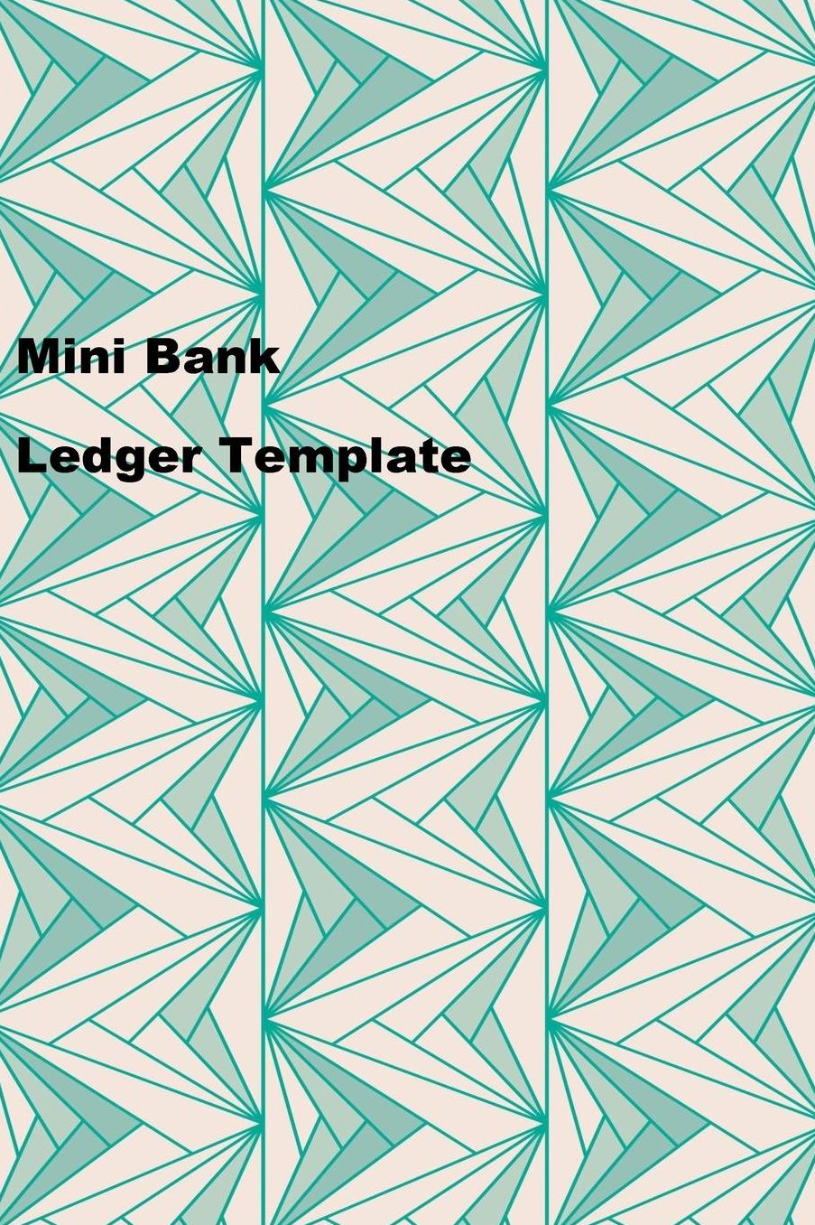 Mini Bank Ledger Template