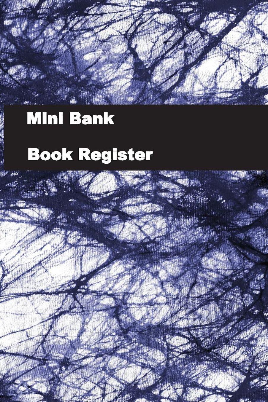 Mini Bank Book Register