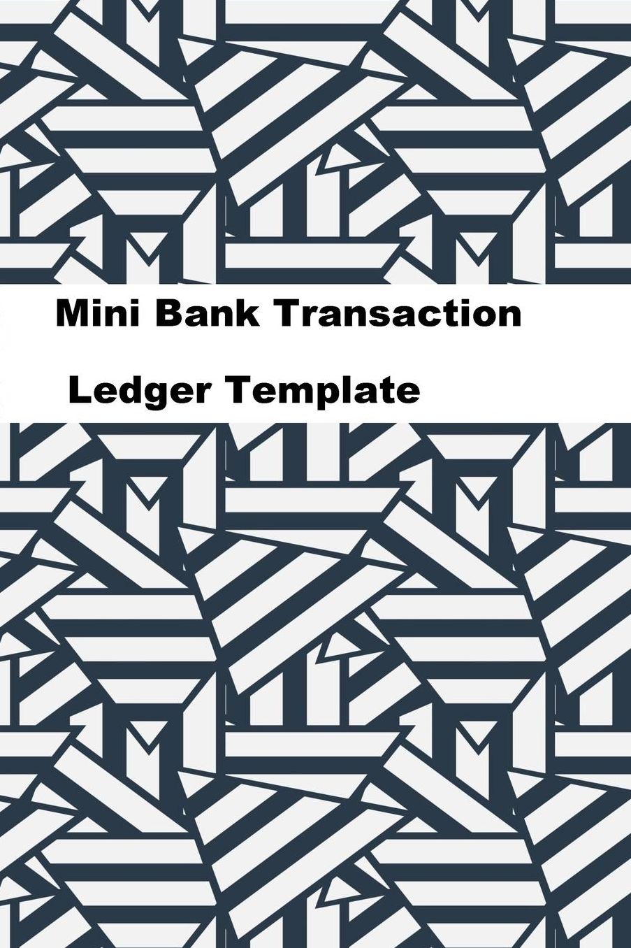Mini Bank Transaction Ledger Template