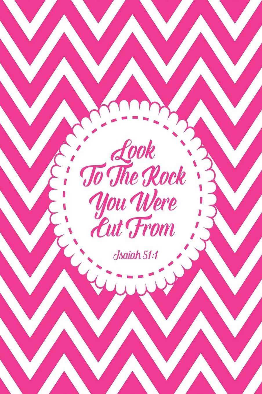 Look to the rock you were cut from