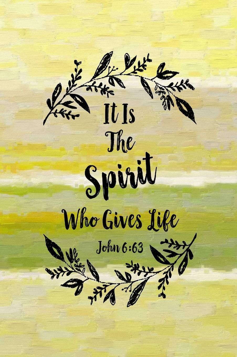 It is the spirit who gives life