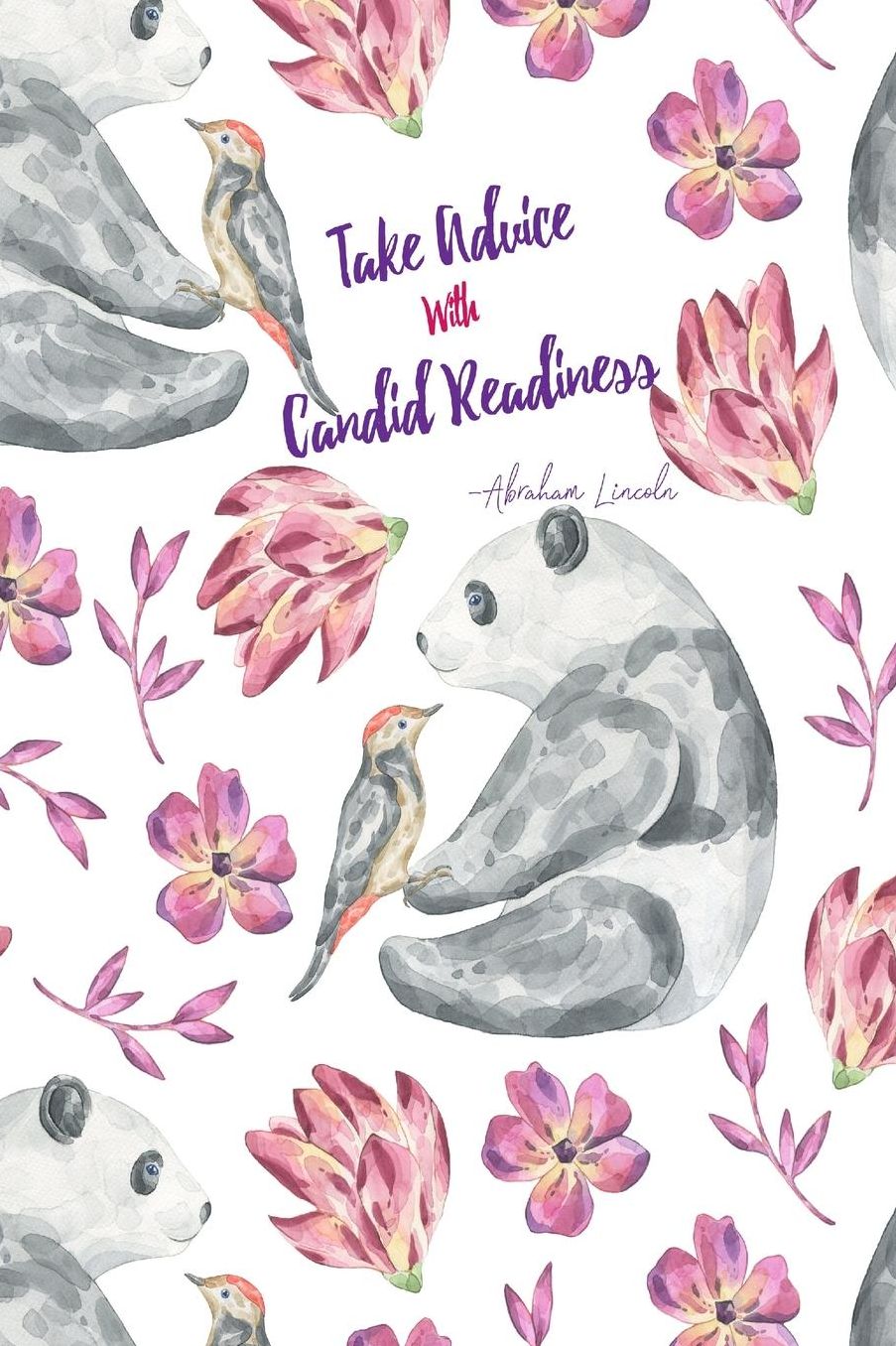 Take advice with candid readiness