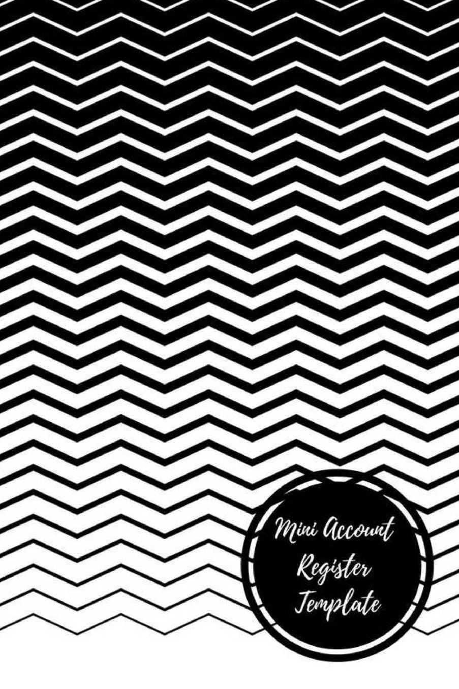 Mini Account Register Template
