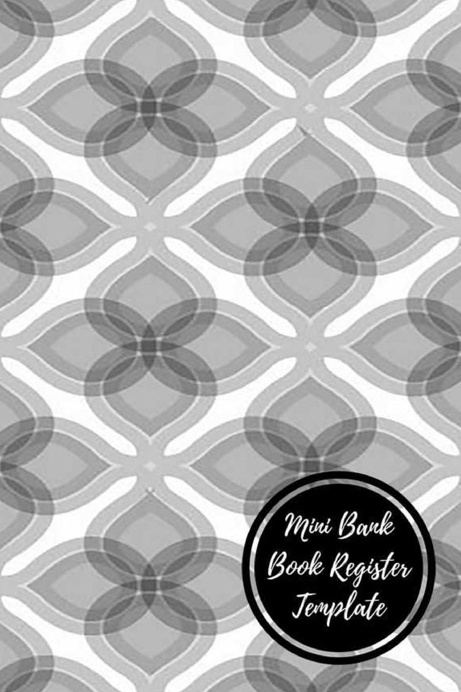 Mini Bank Book Register Template