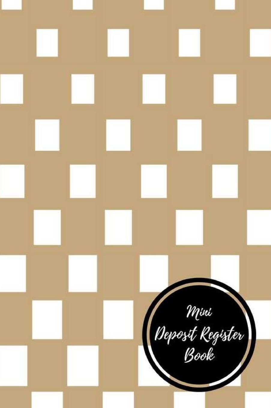 Mini Deposit Register Book