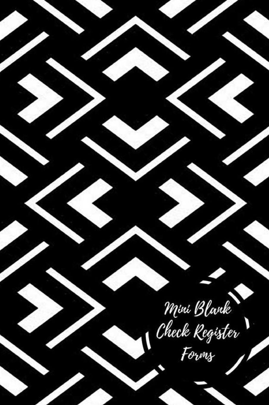 Mini Blank Check Register Forms