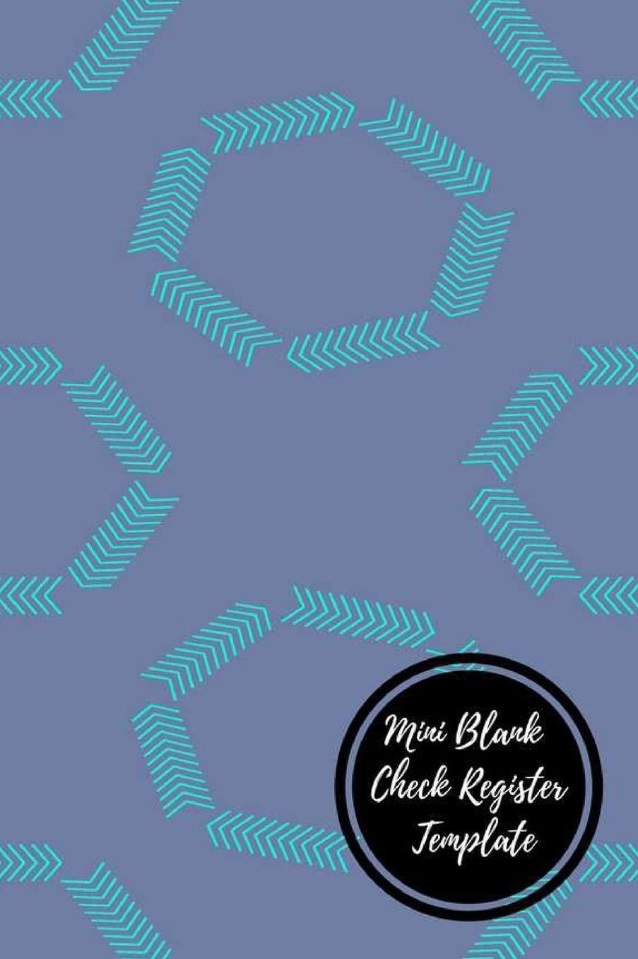 Mini Blank Check Register Template
