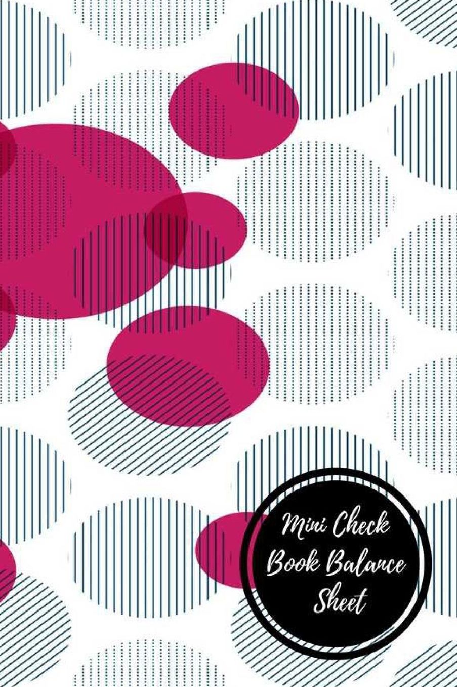 Mini Check Book Balance Sheet