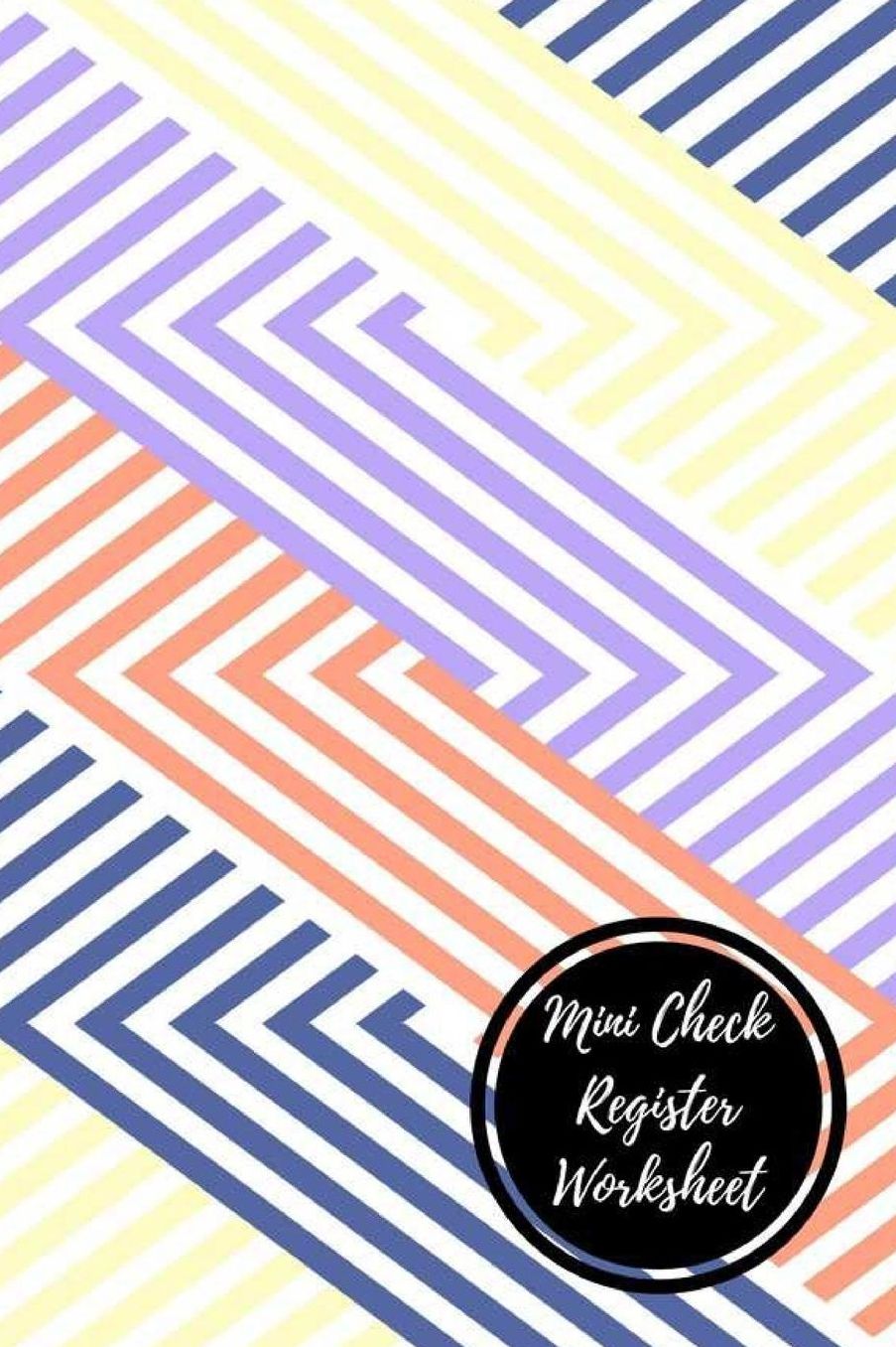 Mini Check Register Worksheet