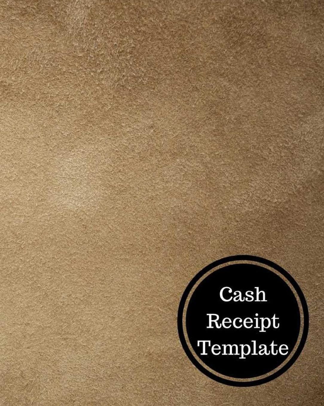 Cash Receipt Template