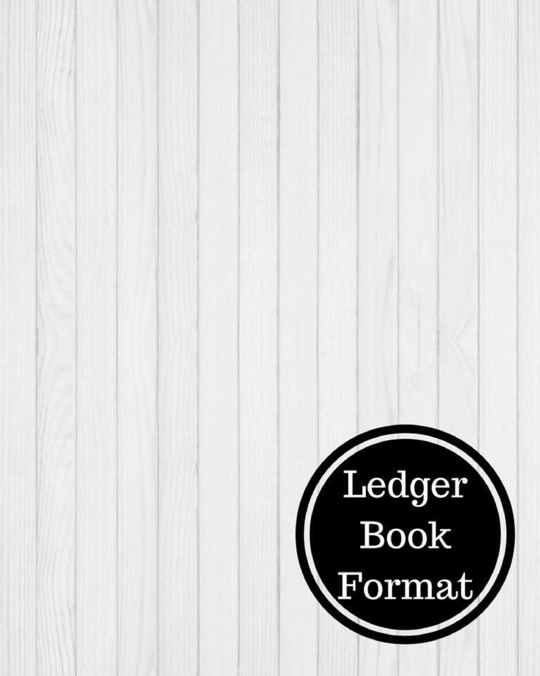 Ledger Book Format