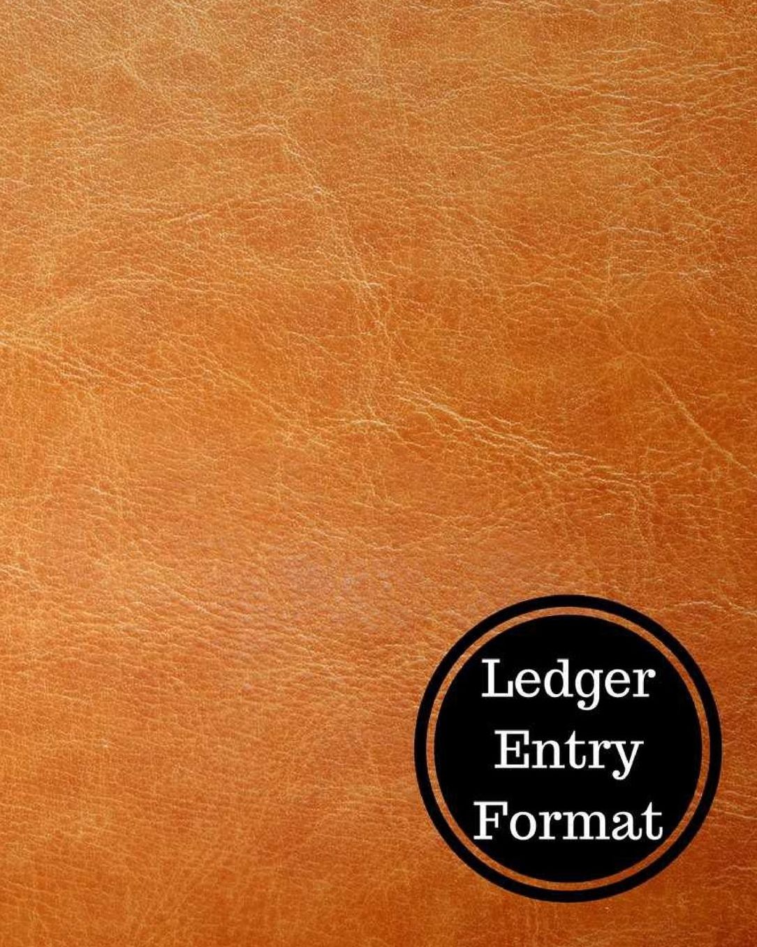 Ledger Entry Format