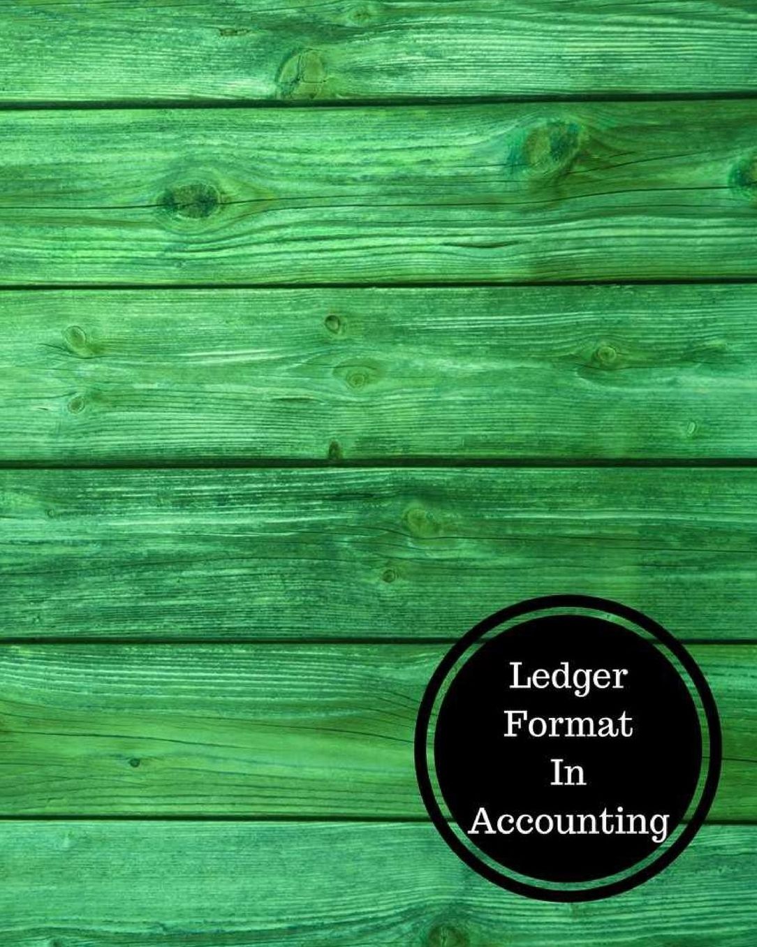 Ledger Format In Accounting