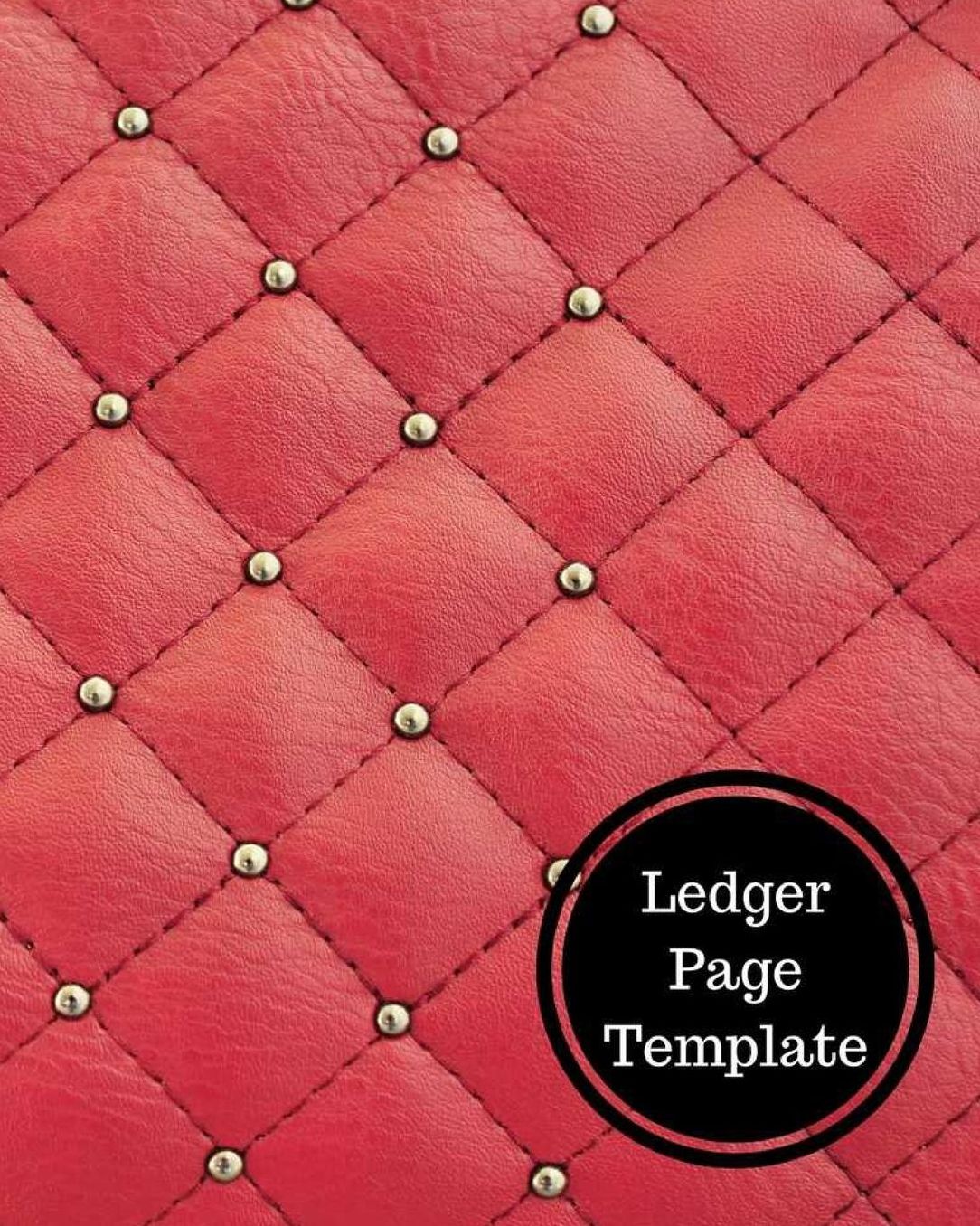 Ledger Page Template