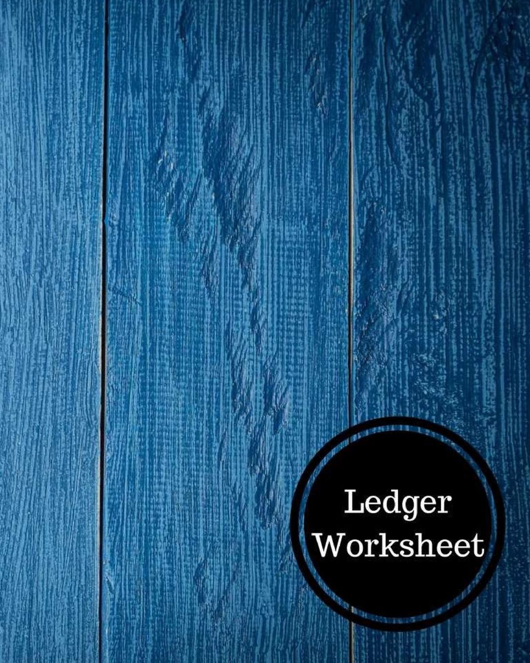Ledger Worksheet
