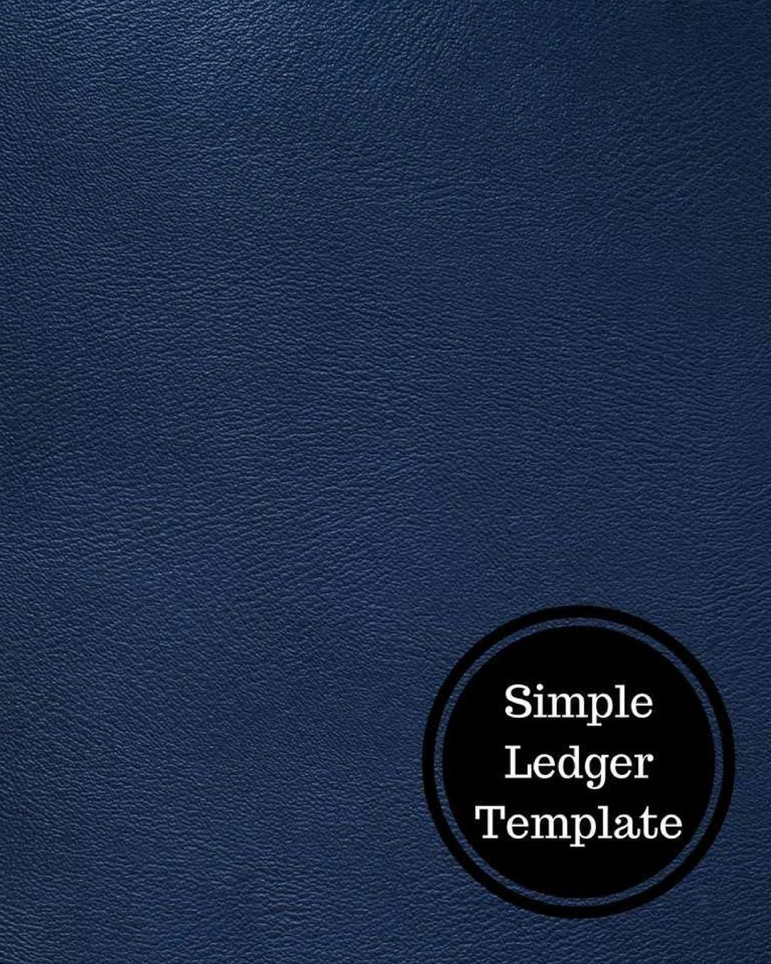 Simple Ledger Template