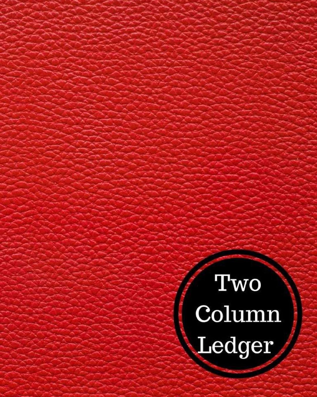 Two Column Ledger