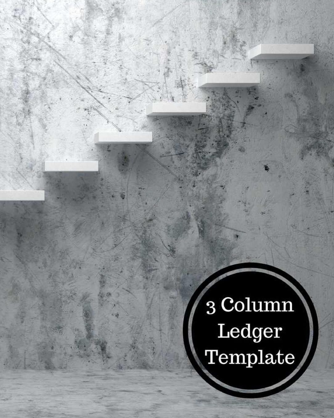 3 Column Ledger Template