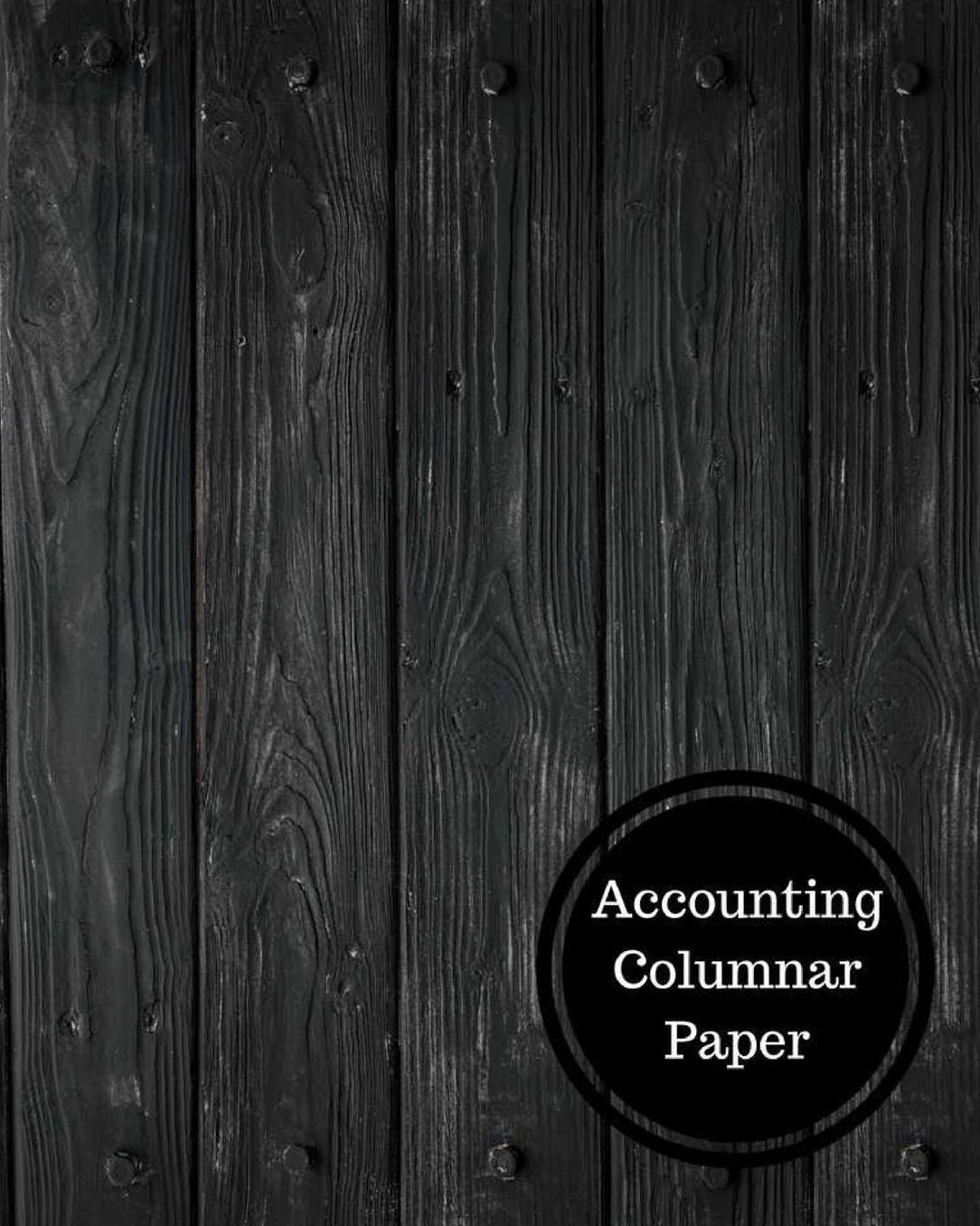 Accounting Columnar Paper