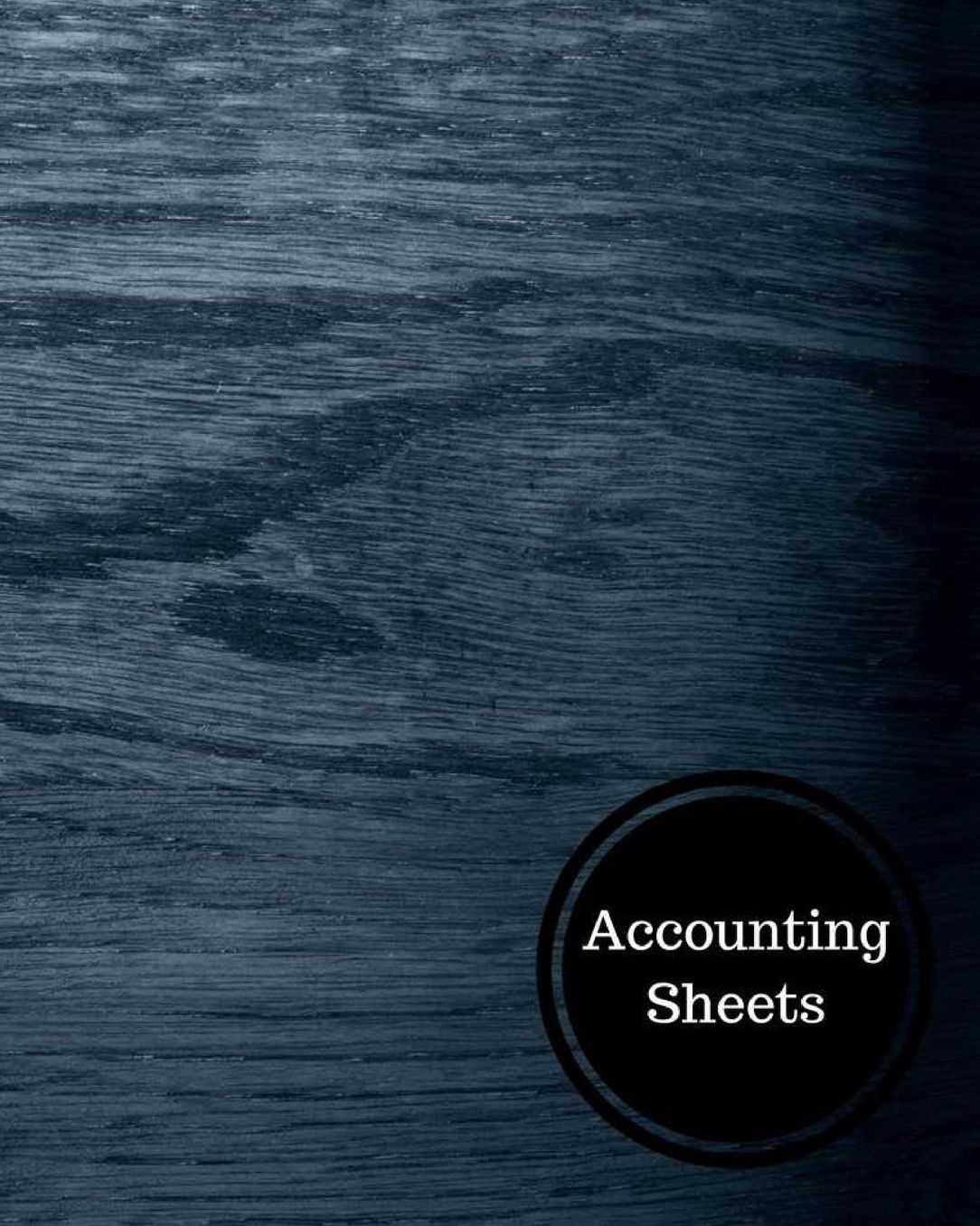 Accounting Sheets