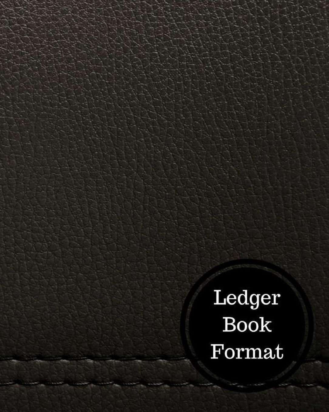 Ledger Book Format