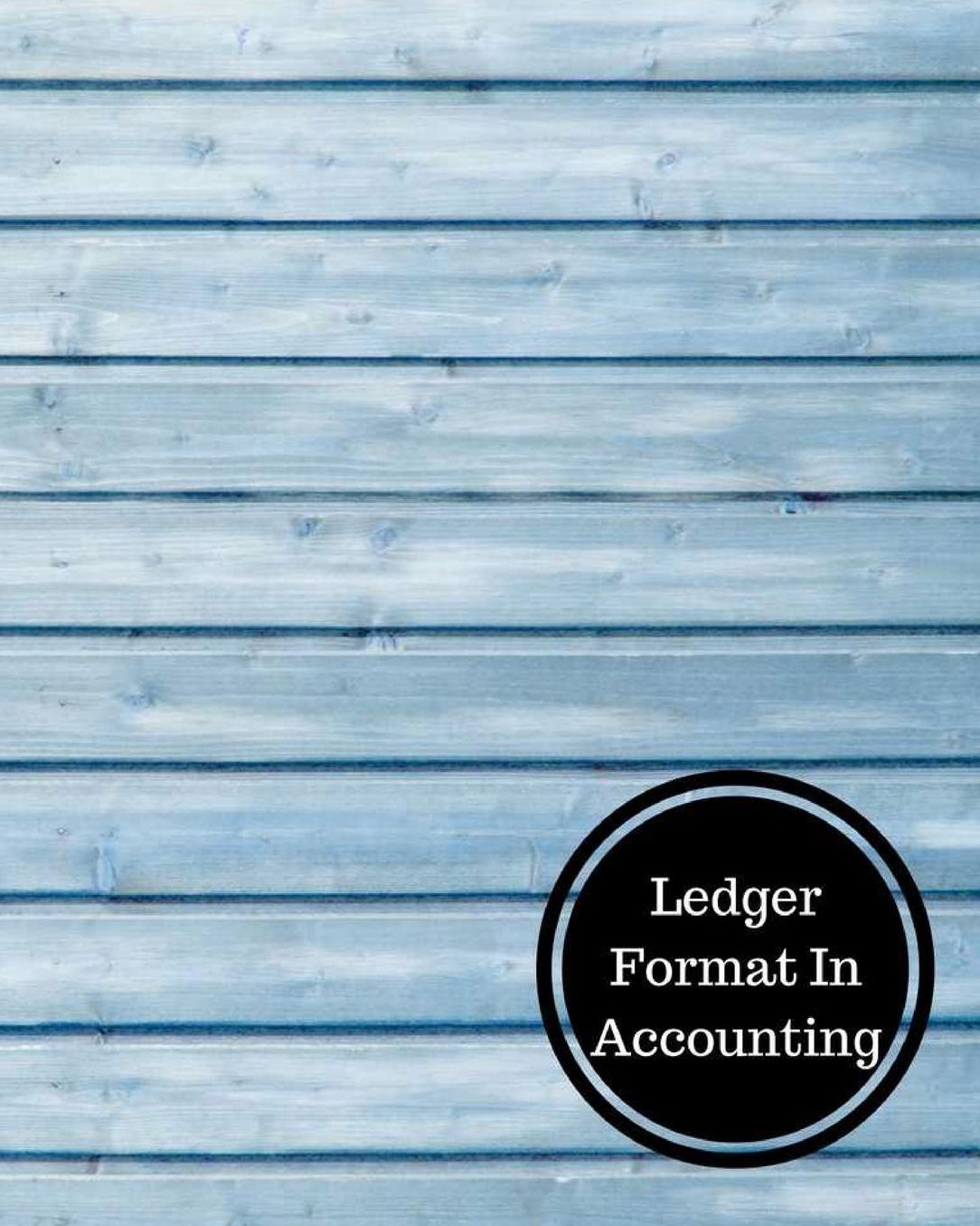 Ledger Format In Accounting