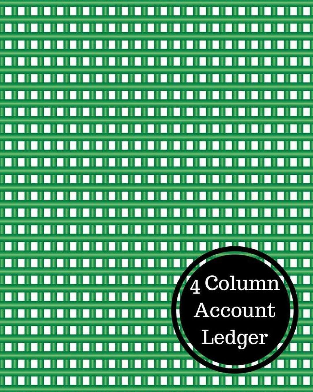 4 Column Account Ledger