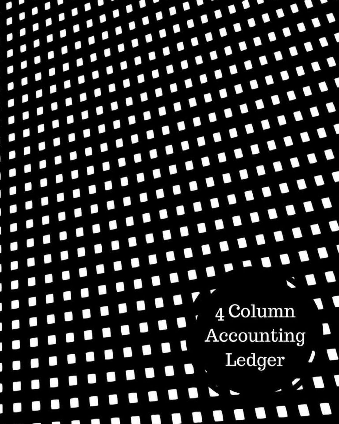 4 Column Accounting Ledger