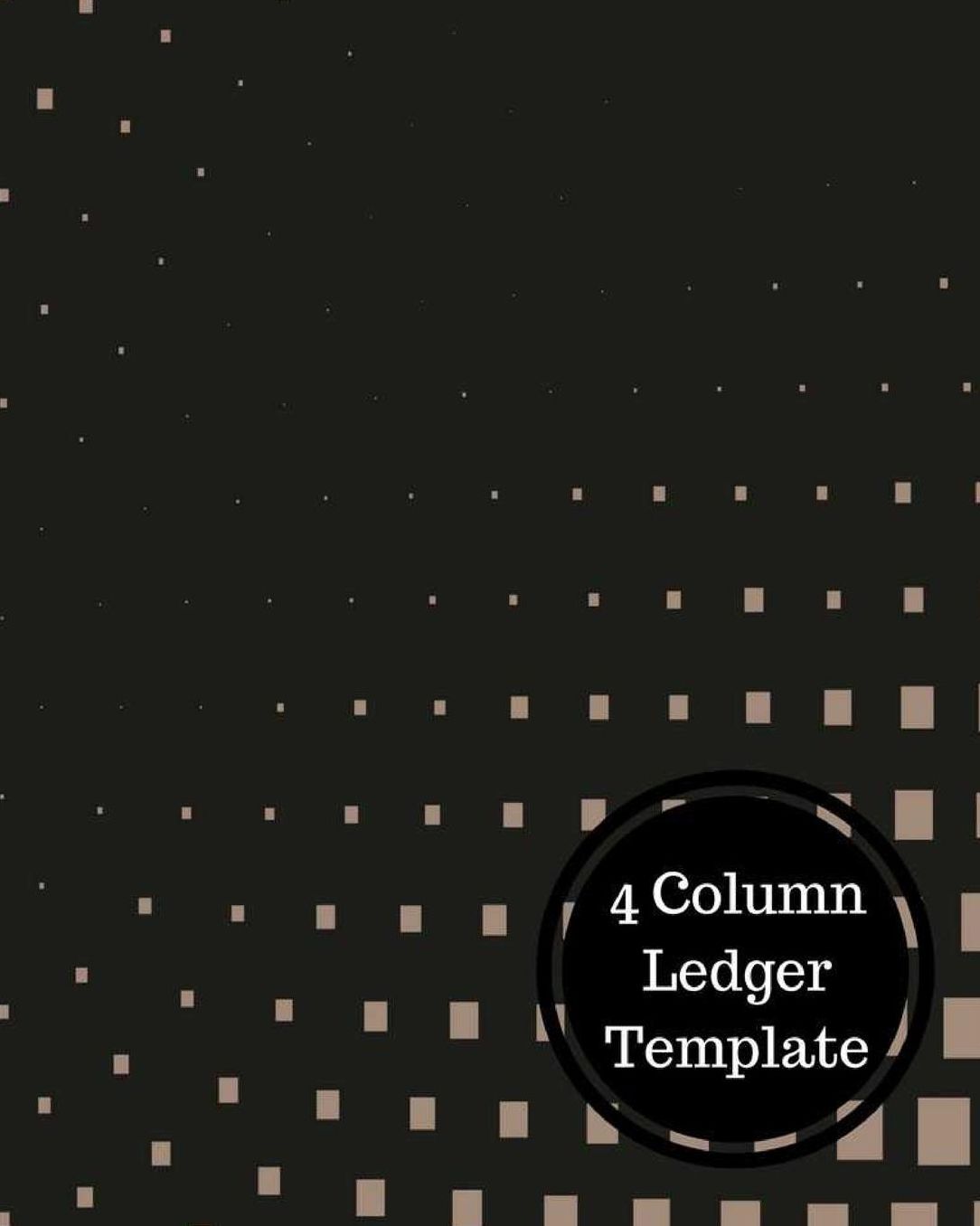 4 Column Ledger Template