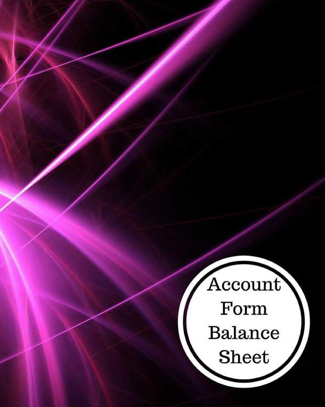 Account Form Balance Sheet