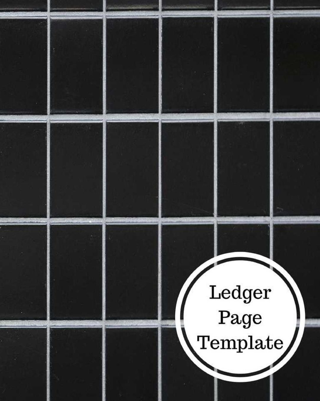 Ledger Page Template