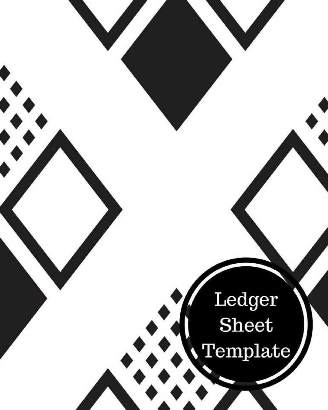 Ledger Sheet Template