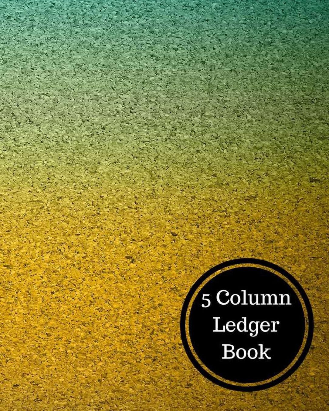 5 Column Ledger Book