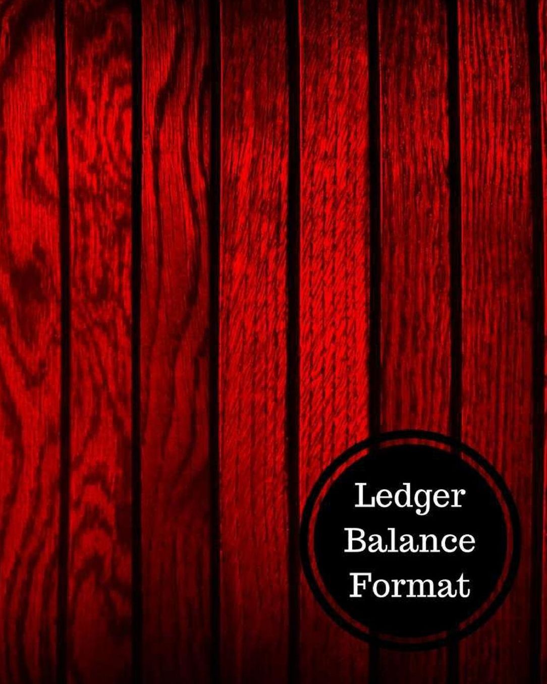 Ledger Balance Format
