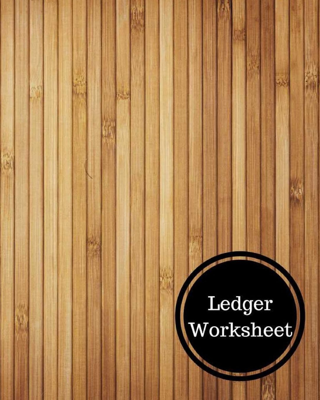 Ledger Worksheet