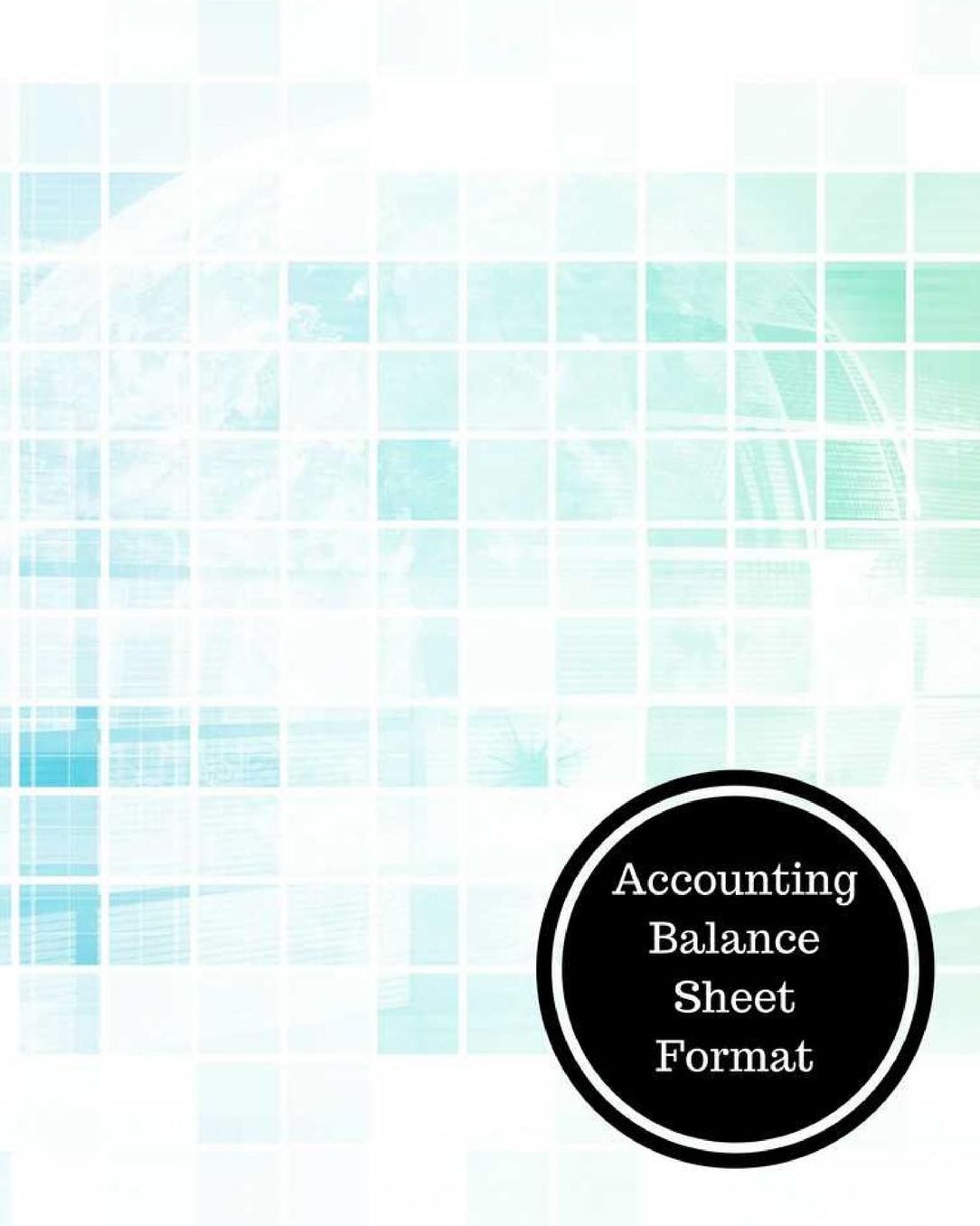 Accounting Balance Sheet Format