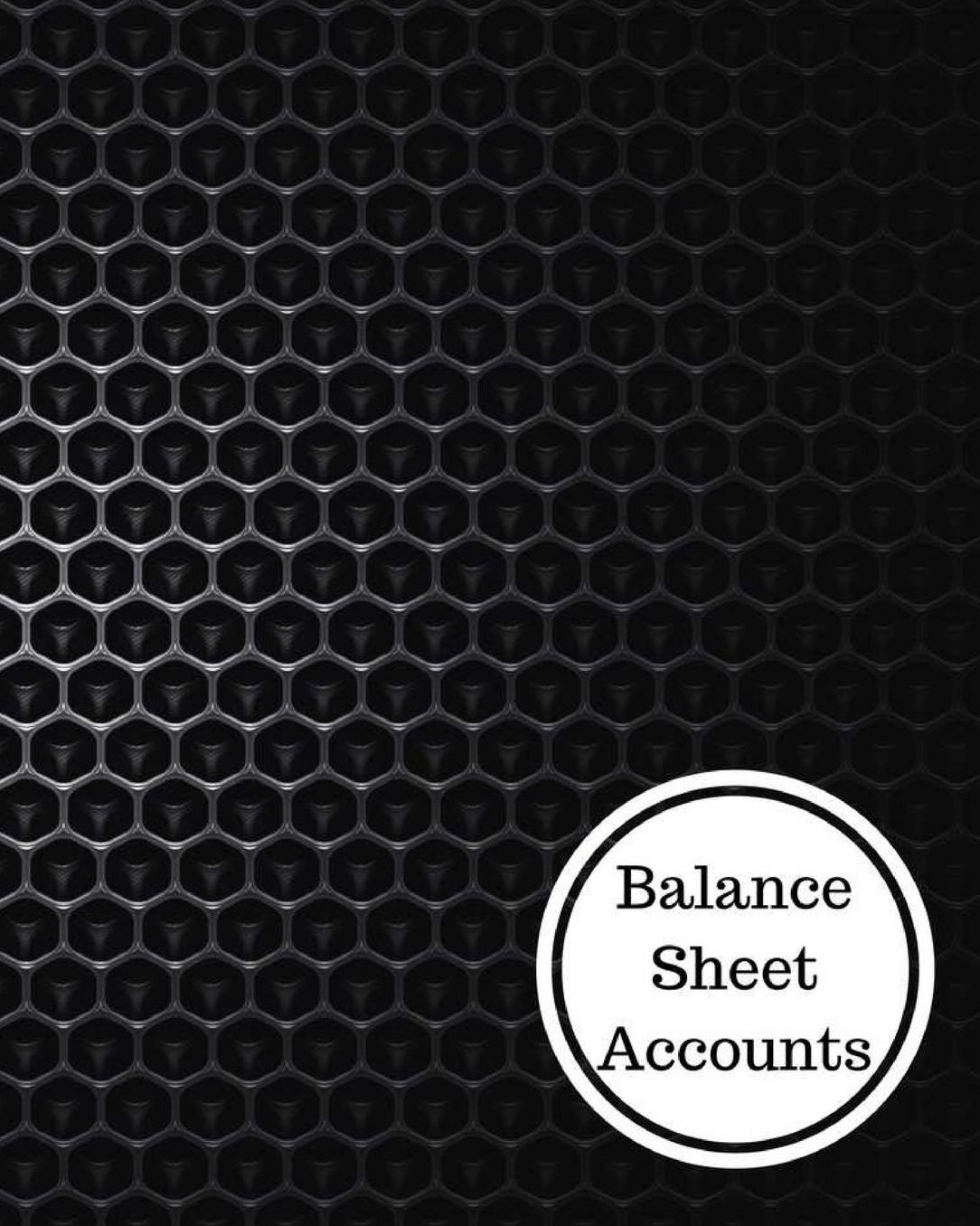 Balance Sheet Accounts