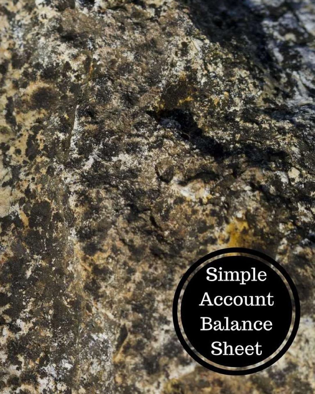 Simple Account Balance Sheet