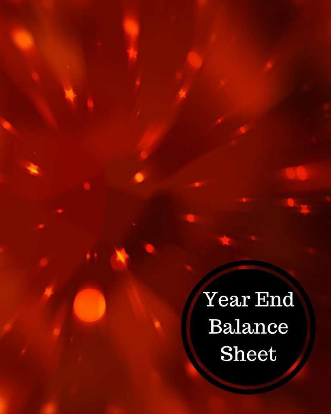 Year End Balance Sheet