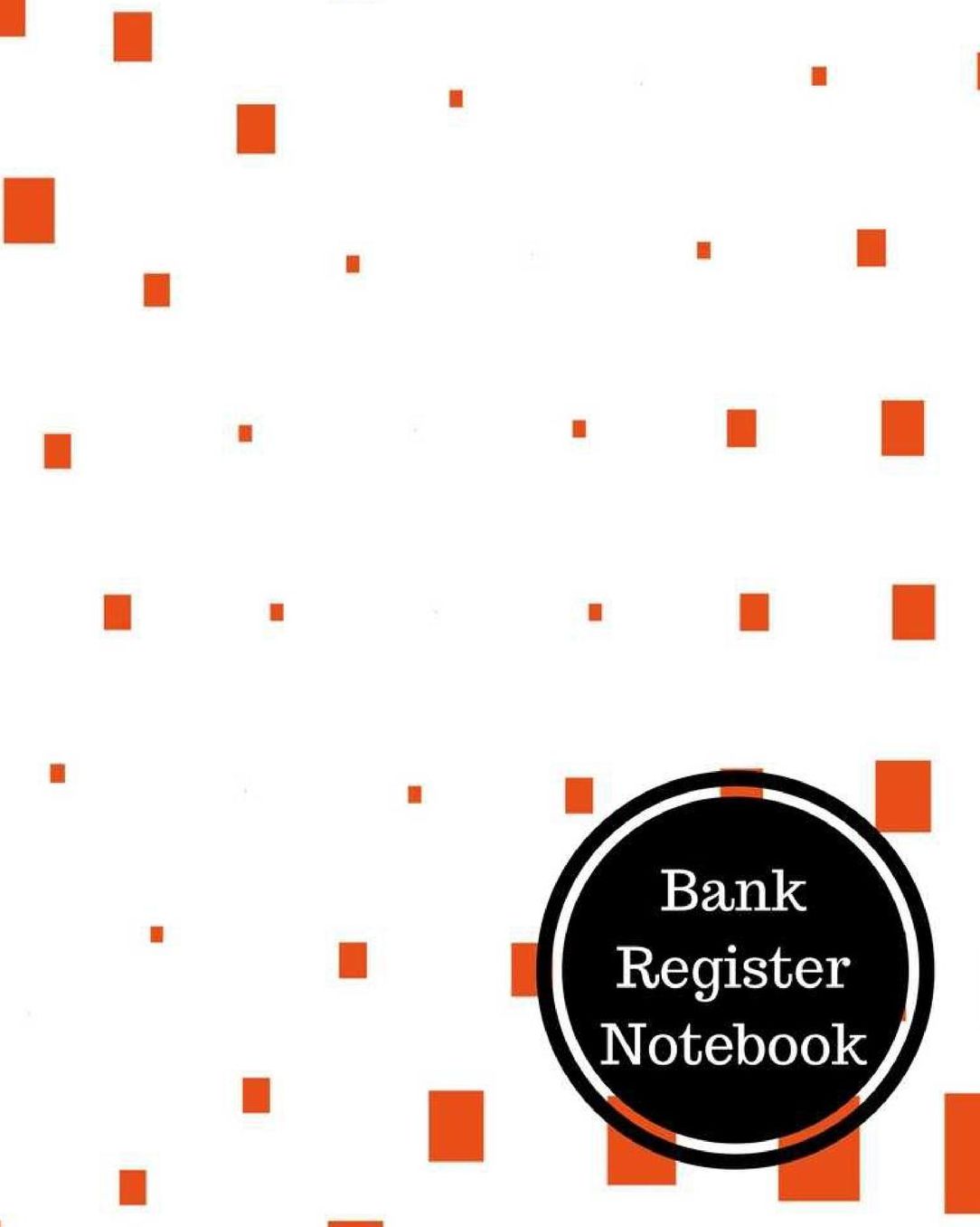 Bank Register Notebook