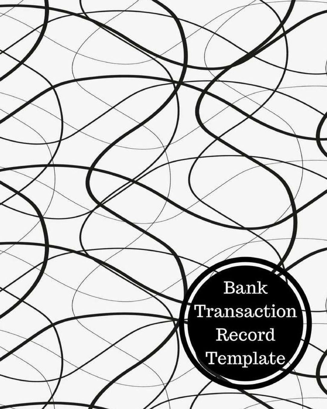 Bank Transaction Record Template
