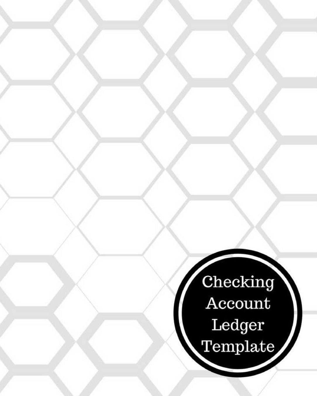 Checking Account Ledger Template