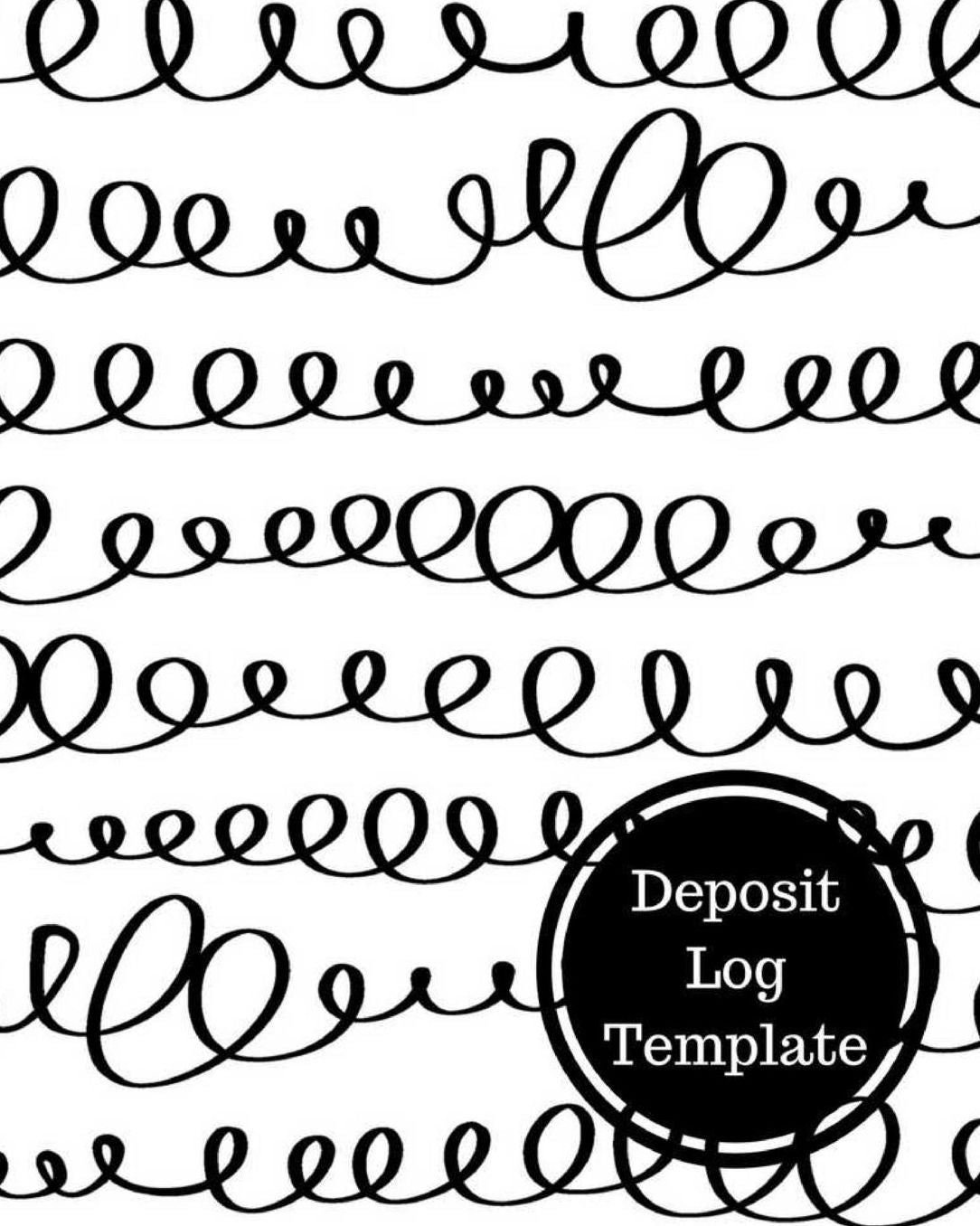 Deposit Log Template
